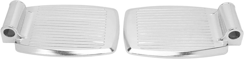 klarako Replacement Wheelchair Footrest 2Pcs Wheelchair Footrests Aluminum Alloy Replacement Wheelchair Foot Pedal Wheelchair Footplate Pedal Accessory Striped Texture Foot Leg Rests - Image 5