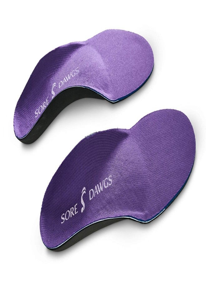 Sore Dawgs Competitor Shoe Insoles Purple Small (Mens 5-7, Womens 5.5-7.5) - Image 1