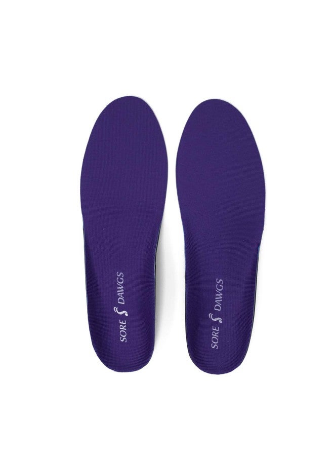Sore Dawgs Competitor Shoe Insoles Purple Small (Mens 5-7, Womens 5.5-7.5) - Image 2