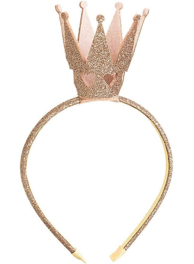 Ever Fairy Girls Shiny Crown Hairband Princess Girl Crown Headband Wedding - Image 1