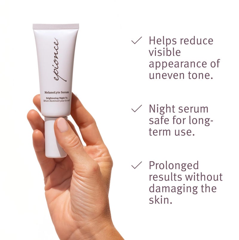 Epionce MelanoLyte Serum - Botanical-Based Night Serum for Uneven Skin Tone, For All Skin Types, Contains Turmeric, Dermatologist Skincare - Image 3