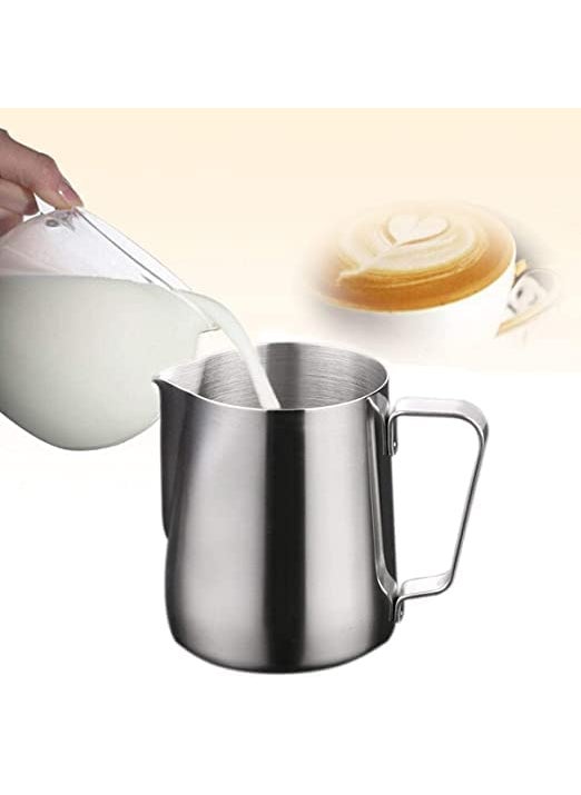 FINALITY finality Stainless Steel Milk Frothing Latte Pourer Cappuccino Coffee Jug300ML  - Image 5
