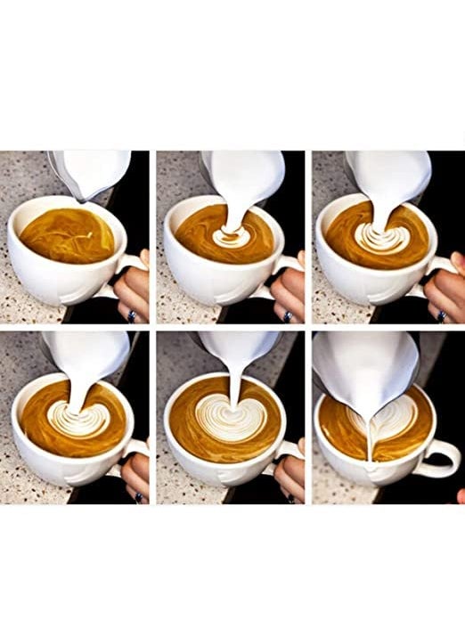 FINALITY finality Stainless Steel Milk Frothing Latte Pourer Cappuccino Coffee Jug300ML  - Image 2