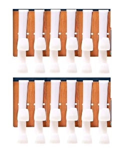 Ordene 12Pcs Double Door Hook Set  - Image 1