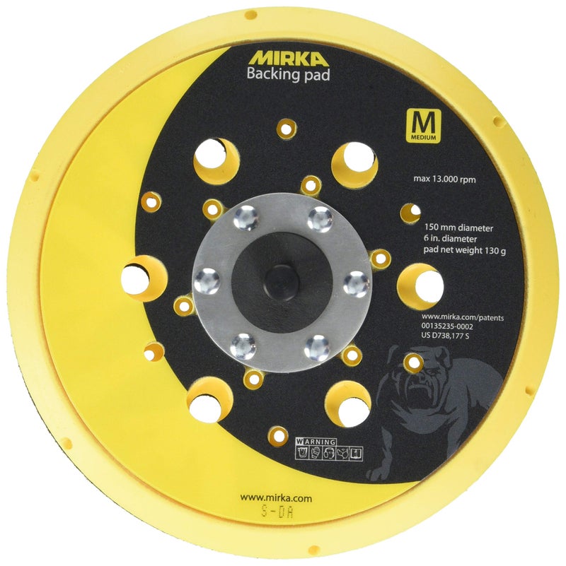 MIRKA Abranet 8292605011 Sanding Disc 516 Inch Grip 48L Medium 150 mm