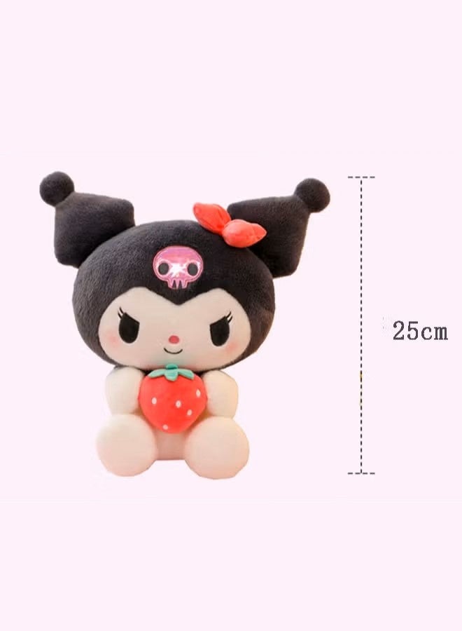 لعبة أطفال جديدة من سانريو على شكل دمية كورومي الفراولة المحشوة - Image 3