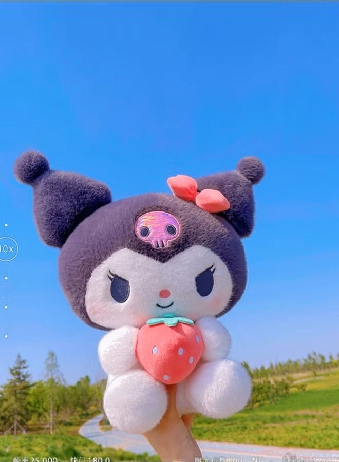 لعبة أطفال جديدة من سانريو على شكل دمية كورومي الفراولة المحشوة - Image 2