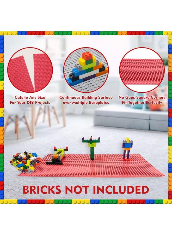Wembley Construction Brick Play Set For Kids; Learning Building Blocks; Age 3+ Years; Bis Approved (Base Plate) - Image 3