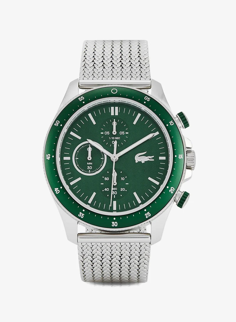 Neo Heritage Collection Chronograph Quartz Watch For Men With Silver Stainless Steel Bracelet - 2011255