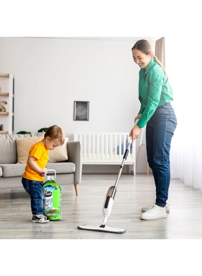 Comfy Feah Comfy Disinfectant Floor Cleaner 2.2L - Pine Scent, Powerful Germ Removal, Sparkling Multi-Surface Clean, Long-Lasting Freshness, Efficient Cleaning for All Floor Types, Durable Formula - Image 3