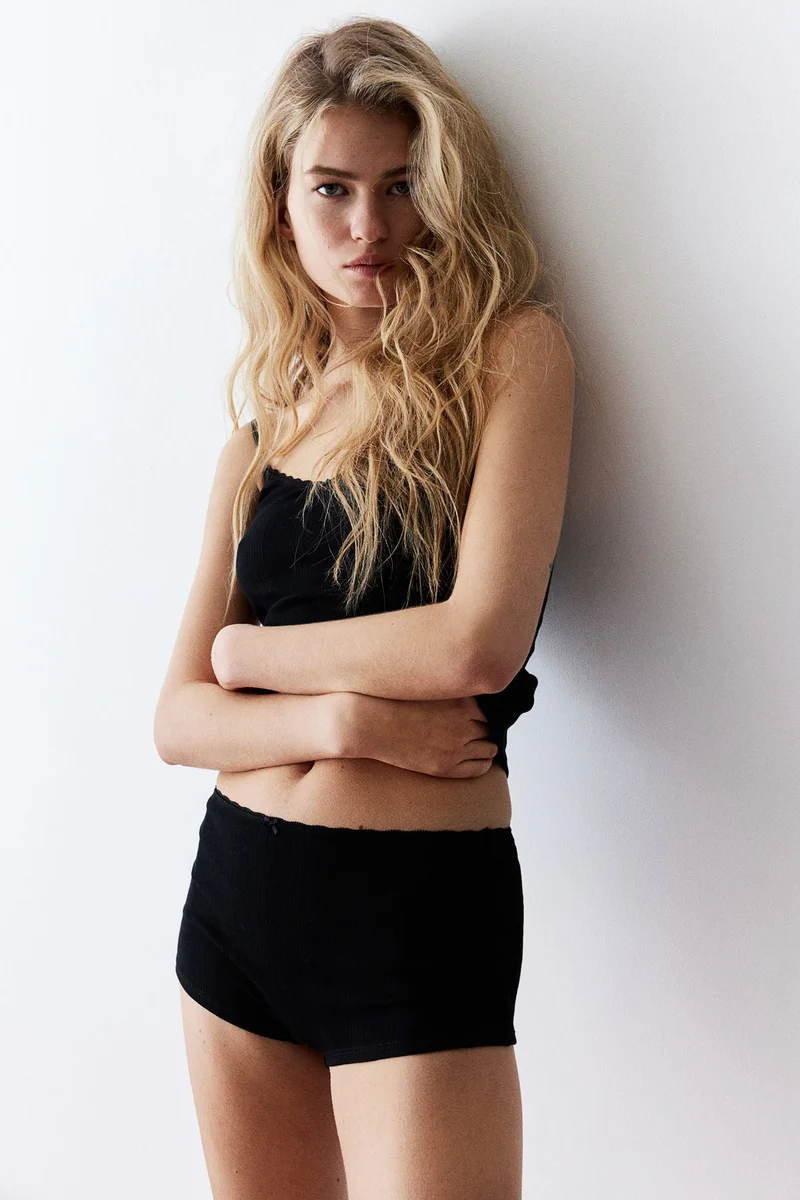 H&M Pointelle shortie briefs