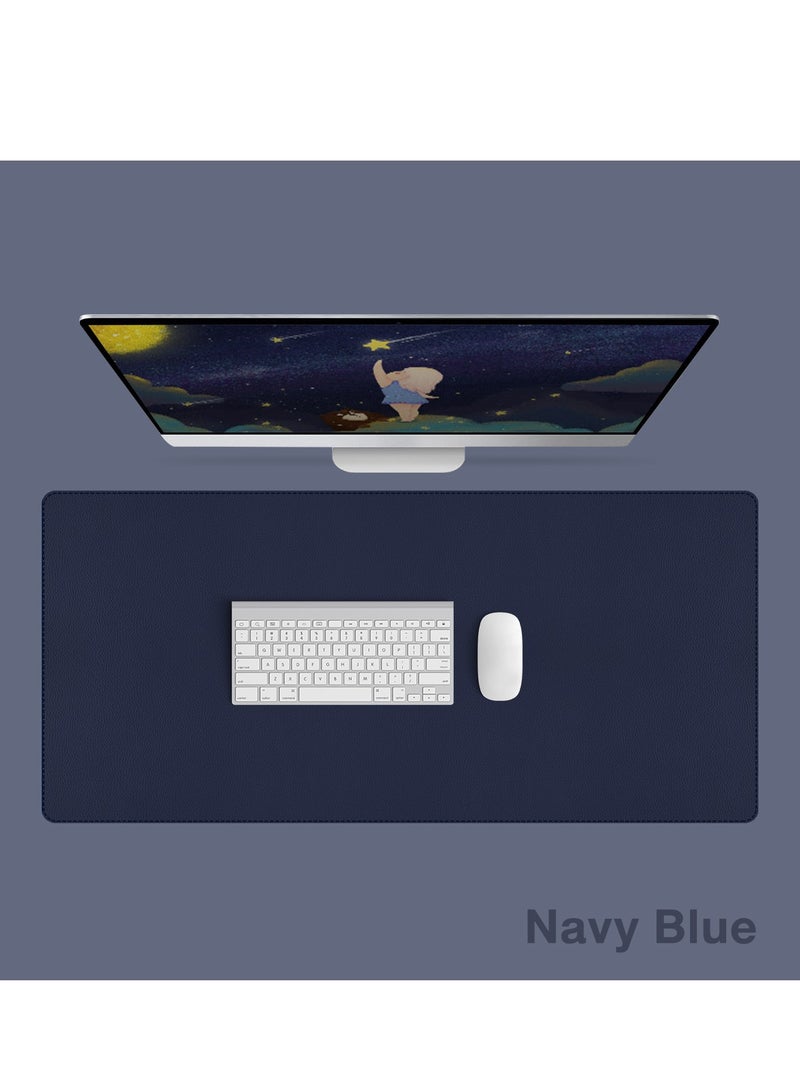 Mouse Pad Size 60x30cm, Navy blue Speed Mouse Pad, Large Pad, Anti-slip Pad,Suitable for every work - Image 1