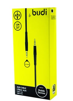 budi 3.5mm To Mini Jack 3.5mm 1.2 Meter AUX Cable  - Image 4