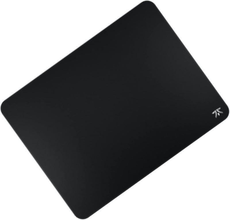 Fnatic DASH L Pro Gaming Mouse Mat for Esports with Stitched Edges and Anti-Slip Rubber Base, Fast Surface (Size L, Black, Hybrid Fabric) - 487 x 372 x 3mm - Image 1