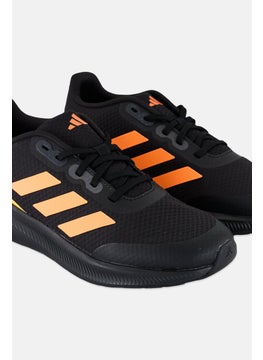 Adidas Kids Boy Runfarlcon 3,0 Lace Up Running Shoes, Black  - Image 3
