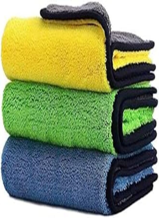 Car Wash Microfiber Cleaning Towel, Super Cleaning Towel 60x40cm Large Size - Color Changing
