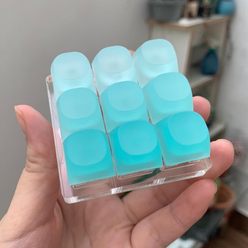 Epoxy Key Cap Gaming Keyboard Key Cap Replacement with Glossy and Diffused Light for Keyboard - Image 4