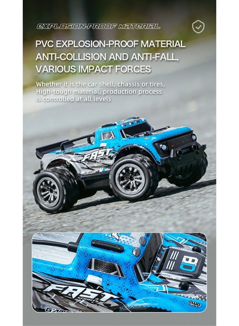 LIXADA High-Speed Off-Road Bigfoot Climbing Remote Control Toy Car For Ages 8+ Years - Image 3