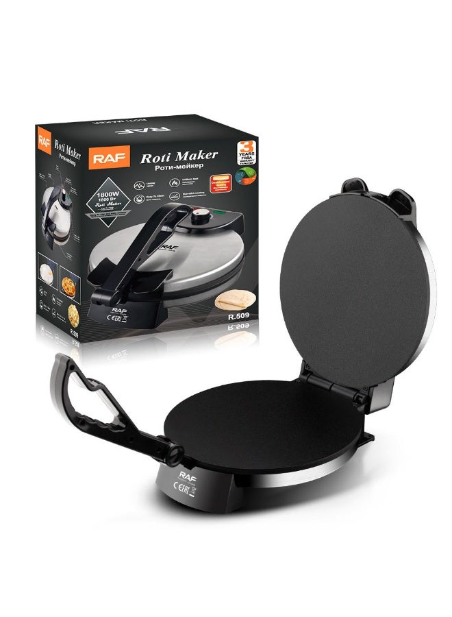 BONAI Electric Chapati Roti Maker Flat Bread Pizza Tortilla Maker Tool for Making Chapati Tortilla Roti - Image 3