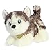 Aurora Adorable Miyoni Tots Siberian Husky Pup Stuffed Animal Lifelike Detail Cherished Companionship Gray 10 Inches - Image 2