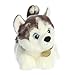 Aurora Adorable Miyoni Tots Siberian Husky Pup Stuffed Animal Lifelike Detail Cherished Companionship Gray 10 Inches - Image 4