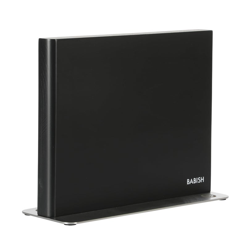 Babish Magnetic Knife Double Sided Block Holder (11" X 8.5" X 4") w/Anti Skid Base - Image 1