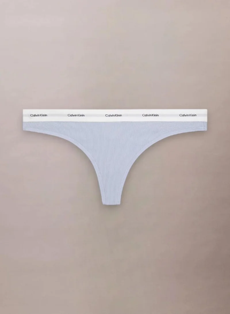 كالفن كلاين سروال داخلي ثونج من تشكيلة Cotton Stretch Rib