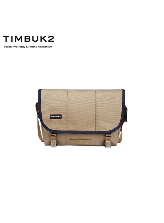 Timbuk2 Crossbody Bag, Backpack, Casual Messenger Bag, Cycling Bag, Courier Bag, Shoulder Bag, Trendy Men's Student Style, Oatmeal Color, Size S - Image 1