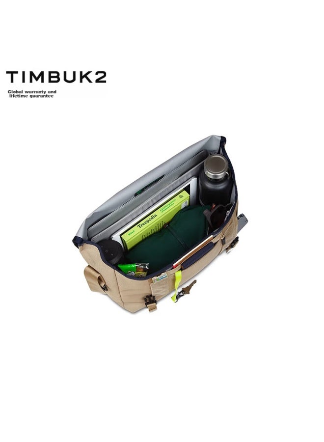 Timbuk2 Crossbody Bag, Backpack, Casual Messenger Bag, Cycling Bag, Courier Bag, Shoulder Bag, Trendy Men's Student Style, Oatmeal Color, Size S - Image 4