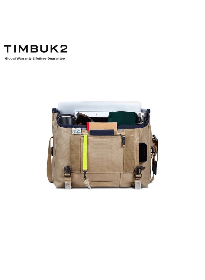 Timbuk2 Crossbody Bag, Backpack, Casual Messenger Bag, Cycling Bag, Courier Bag, Shoulder Bag, Trendy Men's Student Style, Oatmeal Color, Size S - Image 2