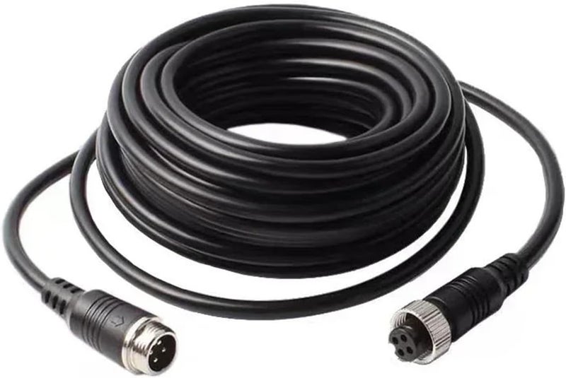 GX16 2 3 4 5 6 7 8 9 10-pin Plug with Wire Male to Female 16mm Socket 30cm-3m Extension Cable(Female to Female,1 M-2P) - Image 3