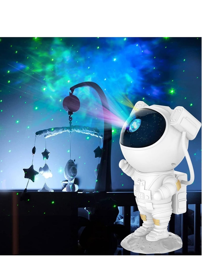 ELTRAZONE Astronaut Star Projector Night Lights, Kids Room Decor Aesthetic,Astronaut Nebula Galaxy Projector Night Light,Remote Control Timing and 360°Rotation Magnetic Head,Lights for Bedroom,Gaming Room Decor - Image 3