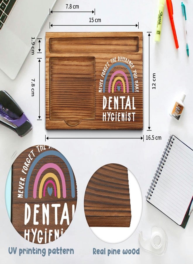 Pariveca Dental Hygienist Appreciation Note Pad Holder Desk Organizer, Thank You Gift for Dental Clinic Staff, Dental Hygiene Week, Graduation Birthday or Christmas Gift PB009 - Image 2