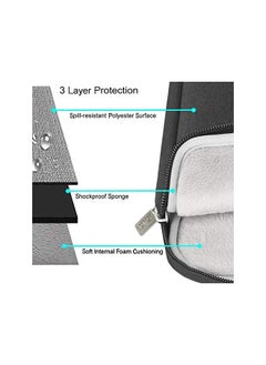 Mosiso Polyester Flapover Laptop Messenger Shoulder Bag  - Image 3