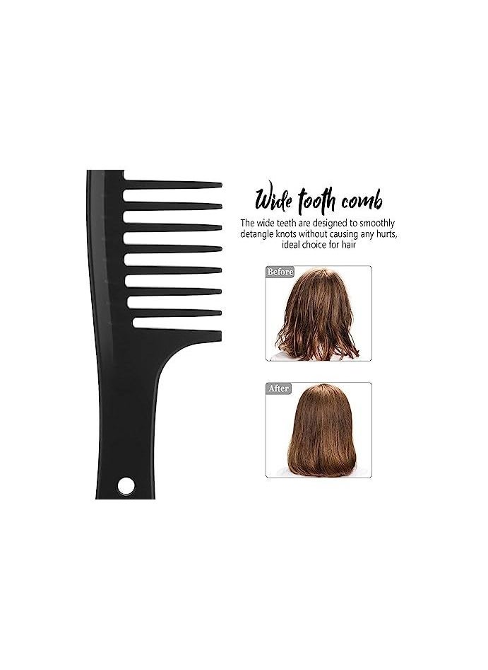 ORiTi 3 Pieces Wide Tooth Detangling Hair Comb Detangling Hair Comb Hair Styling Comb Set  - Image 5