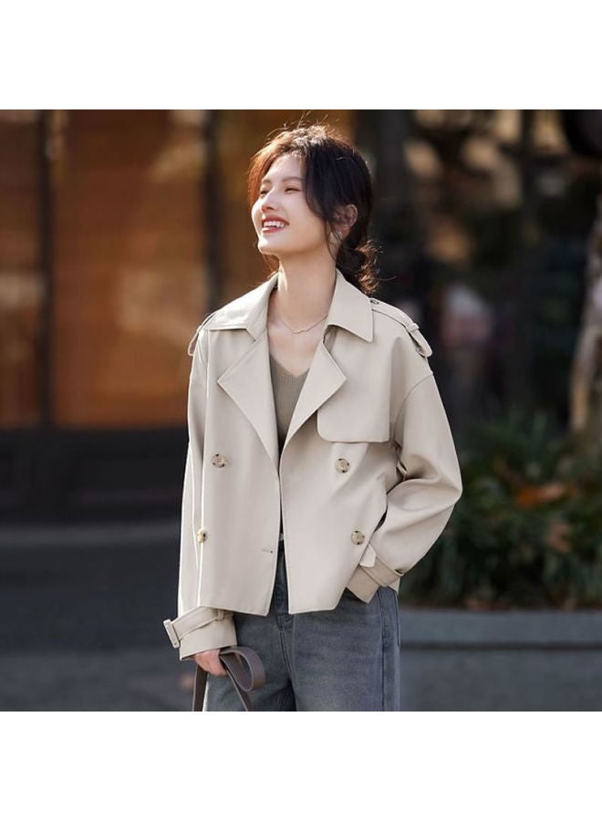 Factory Outlet High-grade Suit Jacket Women's Small  Spring And Autumn New Casual Top Elegant Thin Windbreaker 