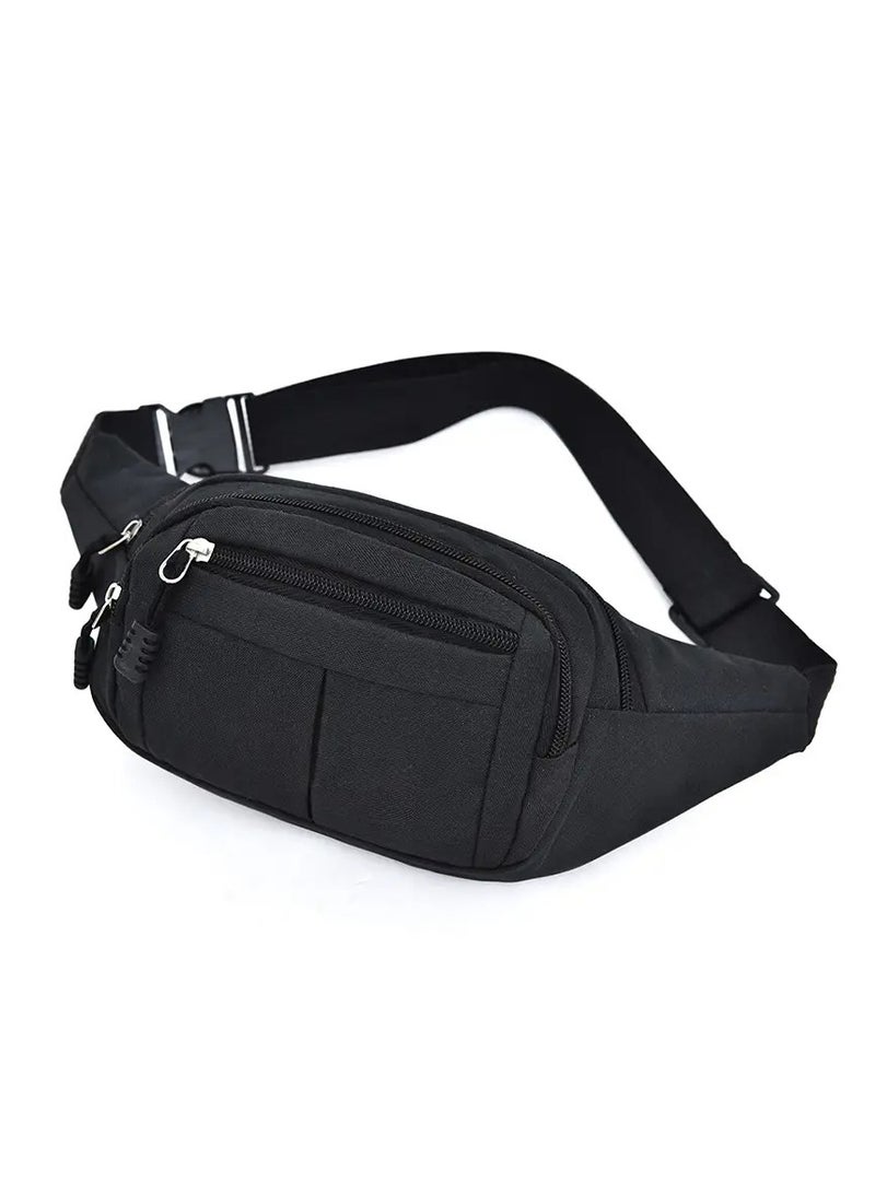 Goolsky Large-capacity Waterproof Waist Bag for Men & Women - Multifunctional Wear-resistant Fanny Pack for Outdoor Sports with Mobile Phone Wallet  - Image 1