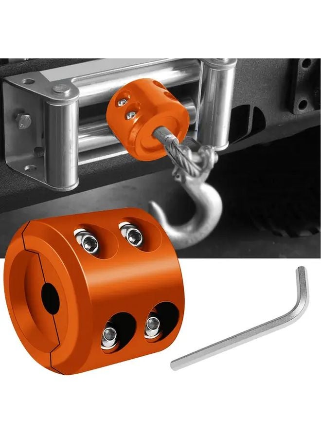 Black Rubber Winch Stops with Stainless Steel Screws and Nuts Cable Protectors - Image 5