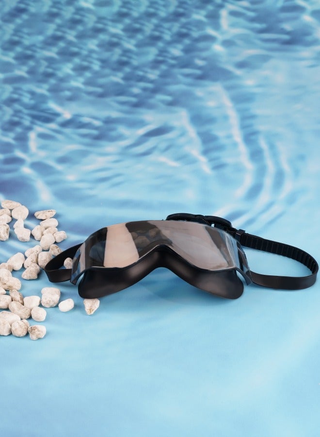 SUCITY Large Frame Clear Swim Goggles Leak-Proof UV Anti Fog Swimwear Eyewear - Unisex Men Women  - Image 2