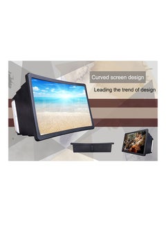 Generic Mobile Phone Video Screen Expander Stand Holder For 3D Movie Display Black  - Image 3