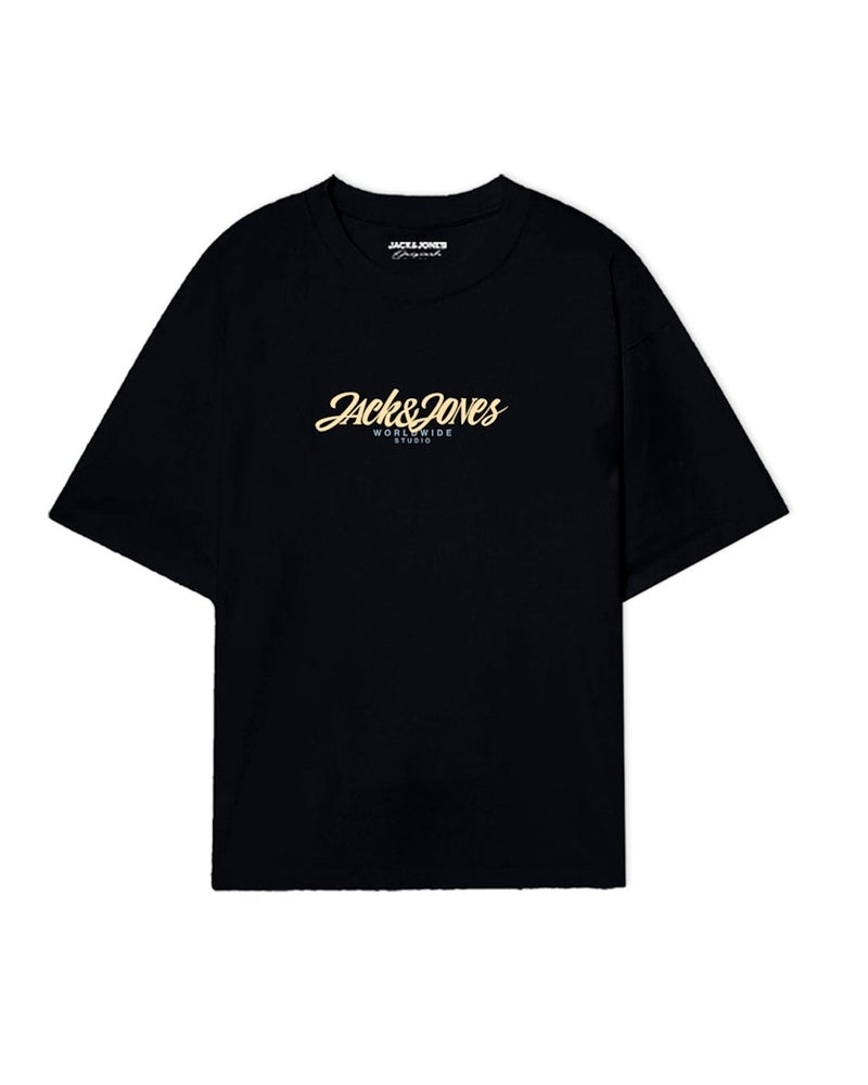 JACK & JONES Jortavira Crew Neck Printed T-Shirt 