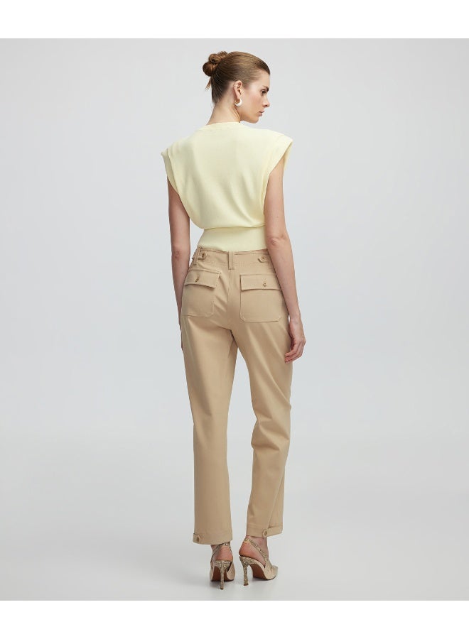 Ipekyol Knit Top With Chain Detail  - Image 3