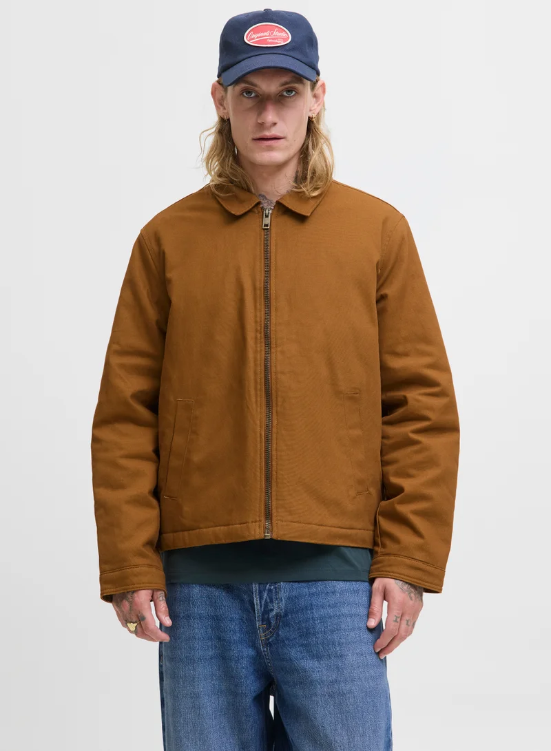 Zip Through Worker Jacket