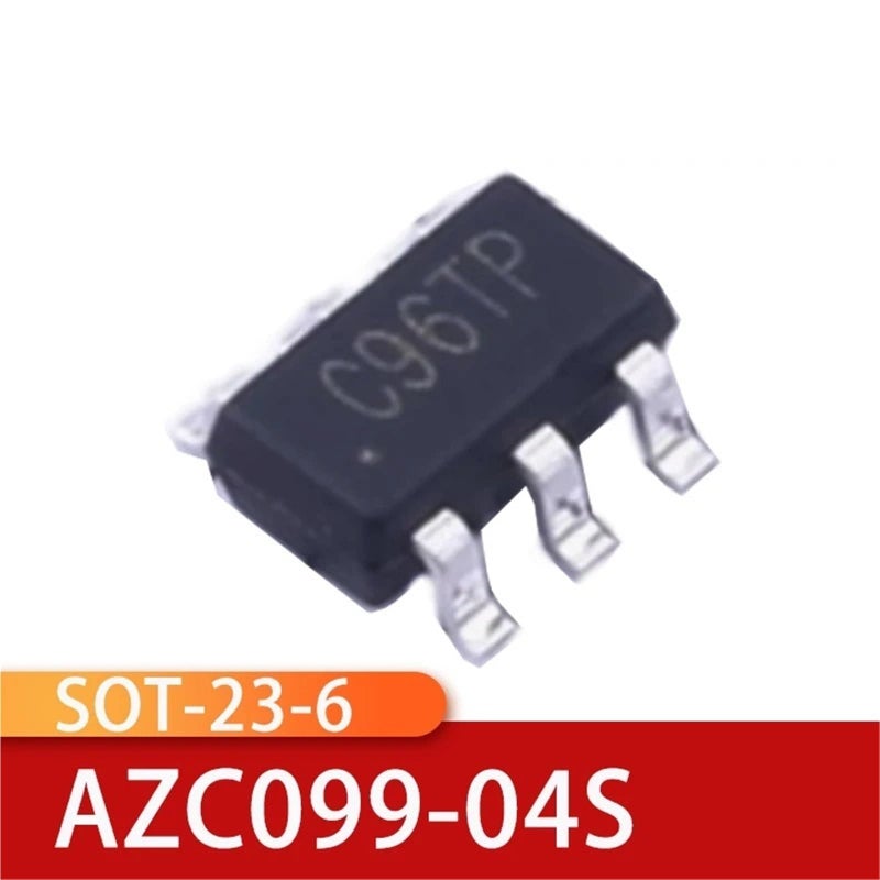AZC099 04S R7G SOT23 6 الحماية الثابتة والحماية من الارتفاع المفاجئ 10 قطعة - Image 4