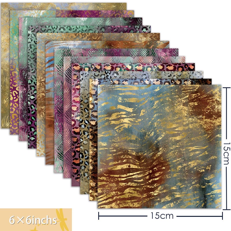 YASMEN Valentine Scrapbook Paper Pad, 6x6 Single-Sided Cardstock Paper Pad for Card Making, Journals, Planner, DIY Envelopes, Greeting Cards, Gift Card, Decorative Art Craft -24 Sheets - Image 5