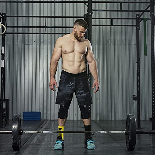 Nisrok Knee Sleeves (1 Pair), 7mm Neoprene Compression Knee Braces, Great Support for Cross Training, Weightlifting, Powerlifting, Squats, Basketball and More (Black, X-Large) - Image 4