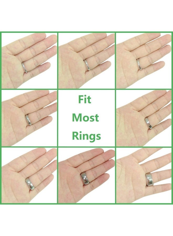 PALAY 8pcs Invisible Ring Size Adjuster,Ring Sizes Reducer Invisible Invisible Ring Size Adjuster for Wide Loose ings, Fit 1-10mm Width Rings(8 sizes) For Unisex Adult - Image 4