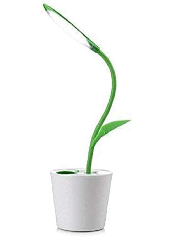 erorex Usb Led Sapling Desk Lamp Table Night Light With Pen Holder Case