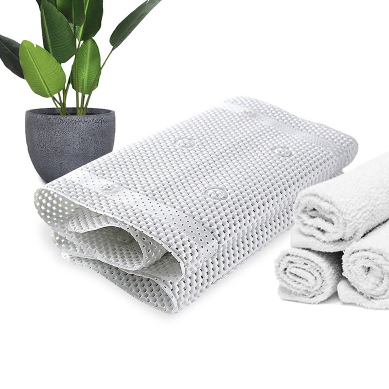 Full Body Bath Pillow: White 30 Suction Cups, Extra Thick Head Rest, Hollow Out Quick Dry - Non-Slip Tailbone & Back Support Bathtub Cushion for Relaxing Bath Time - Image 4