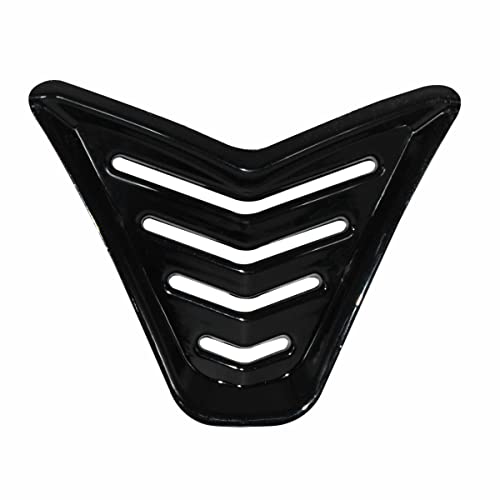 Sorax Front Nose Air Intake Cover Filter Nose Grill Protect from Dust for Yamaha R15 V3 (Black) - Image 1